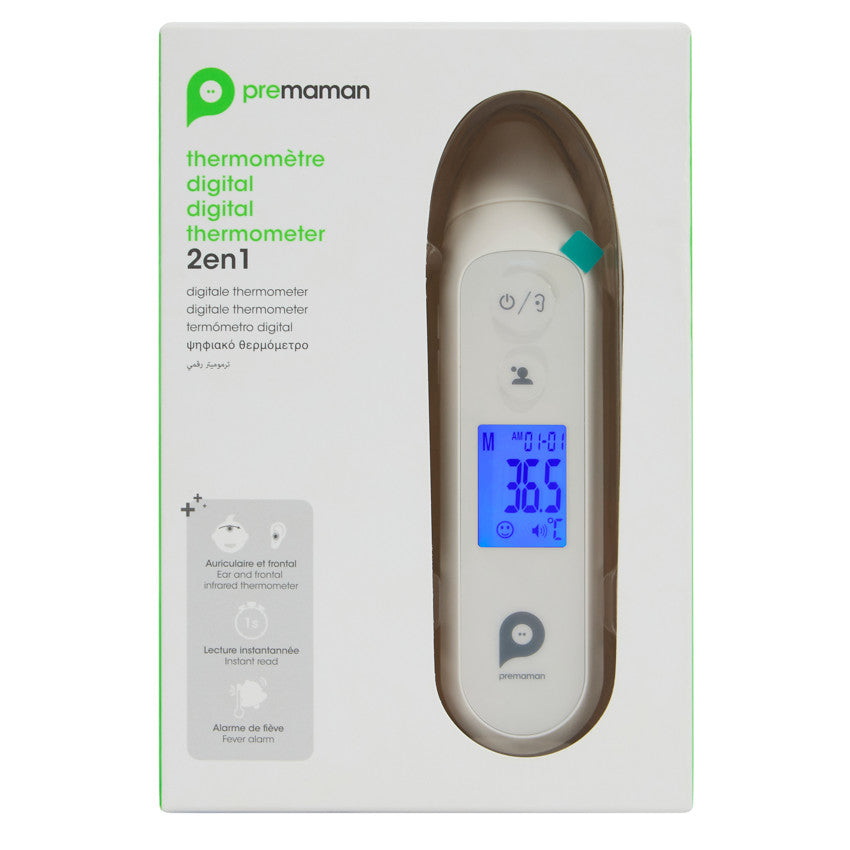 Thermomètre Infrarouge multifonctions - Prémaman