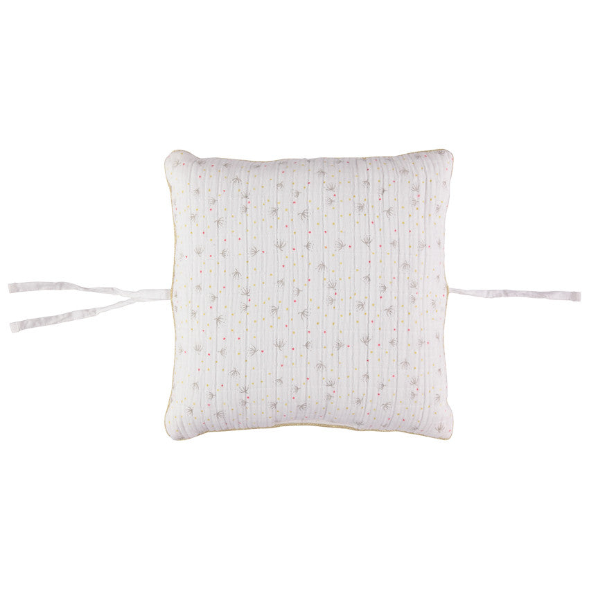 Decorative cushion in modular tetra that can be used as a cot bumper or playpen bumper - Prémaman