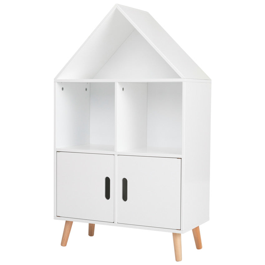 House-shaped bookcase with 2 doors - Maternity