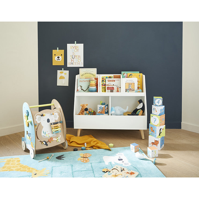 Shelf with toy bin - Premaman