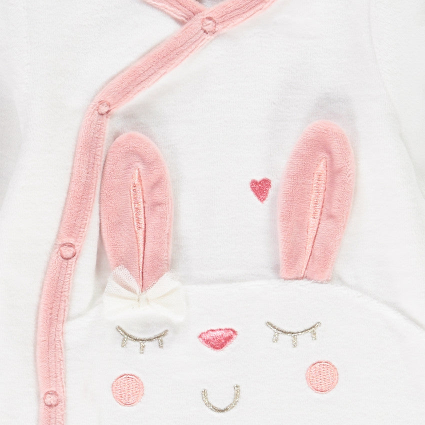 Little Princess Velour Sleepsuit - Premaman