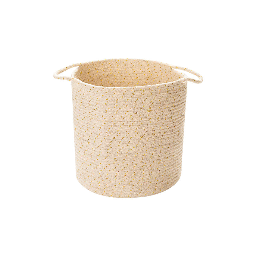 Cotton and lurex storage basket - Maternity