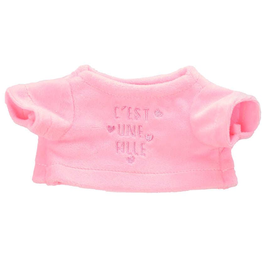 "It's a girl" birth announcement plush outfit - Premaman
