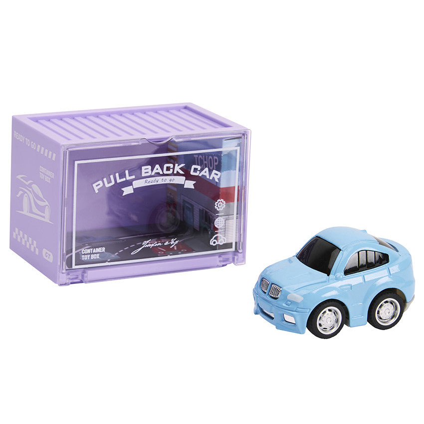 Friction-Powered Toy Car Blue/Black - Prémaman