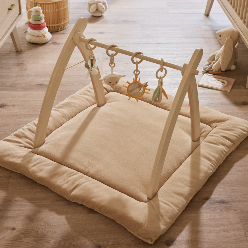 Natural Wooden Foldable Play Gym - Prémaman