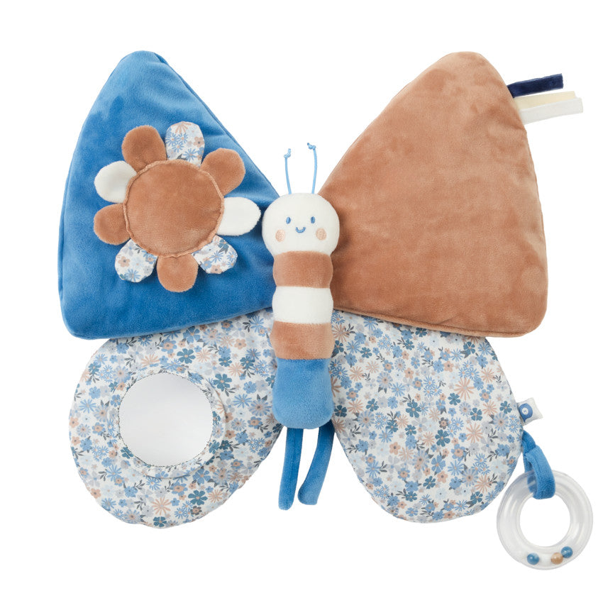 Peluche d'activités Papillon - Tiny Flowers - Prémaman