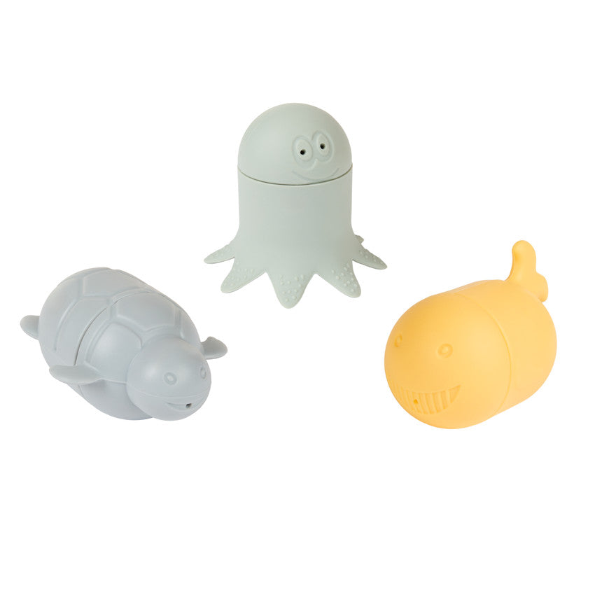Set of 3 "Little Lagoon" Silicone Squirters - Maternity