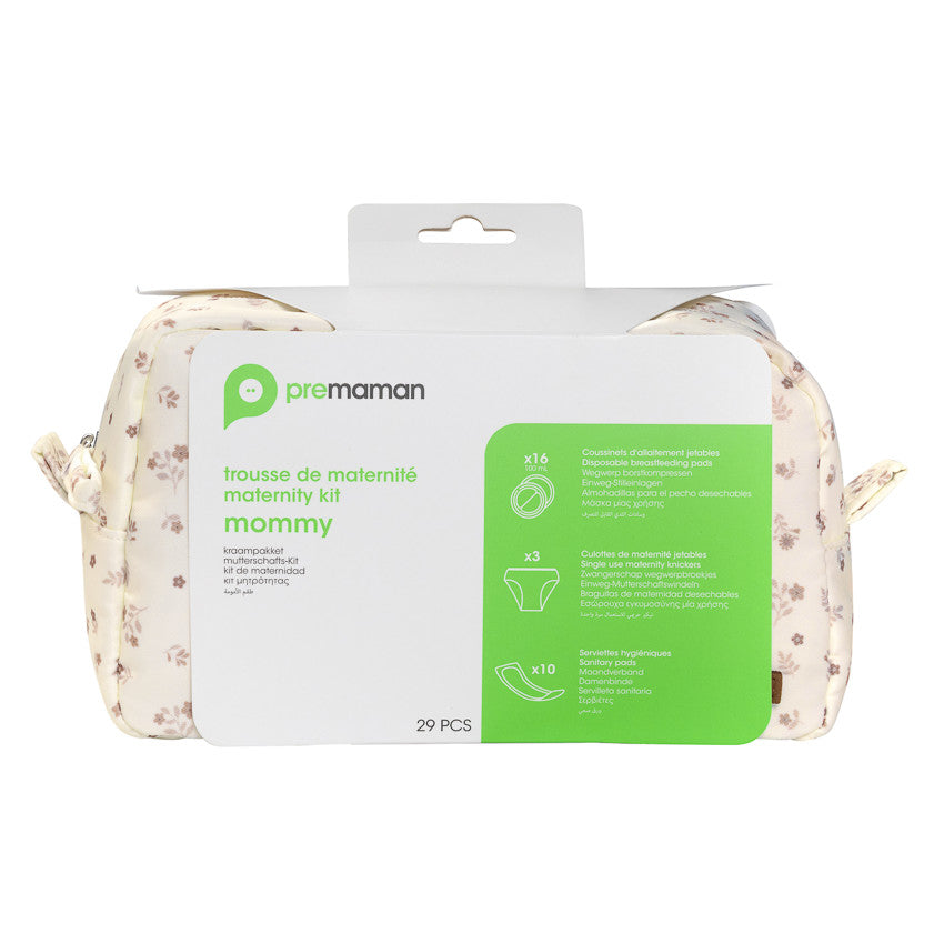 Mommy 29-Piece Floral Maternity Kit - Prémaman