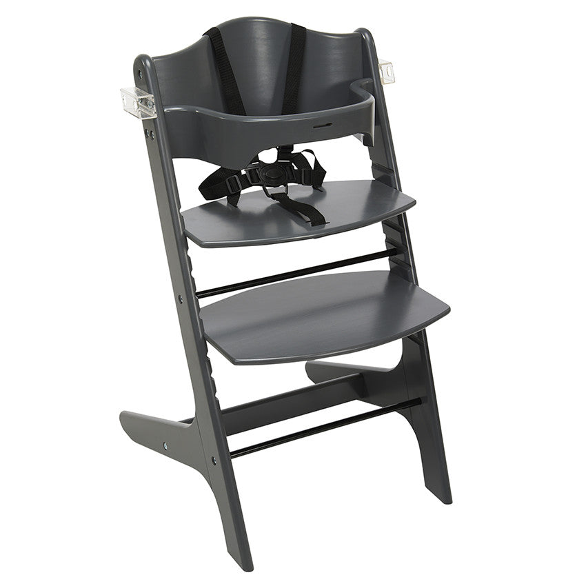 Chaise-haute évolutive Stepit anthracite - Prémaman
