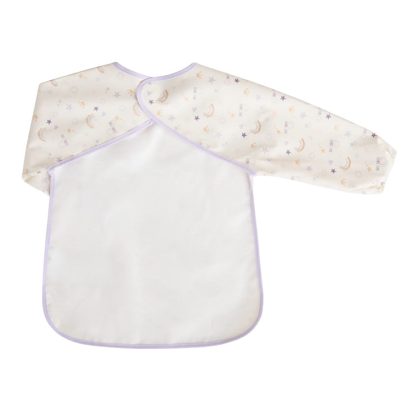 Rainbow print waterproof apron bib - Prémaman