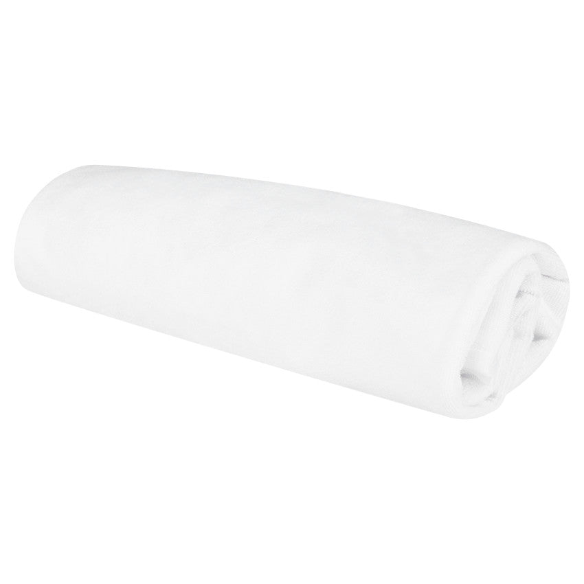 Terry towelling plastic-backed mattress protector 40x90cm - Prémaman