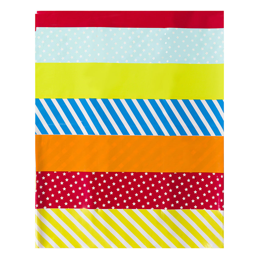 Nappe d'anniversaire dragon à motif coloré 110 x 180 cm - Prémaman