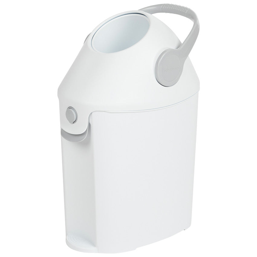 Diaperoo White Diaper Pail - Prémaman