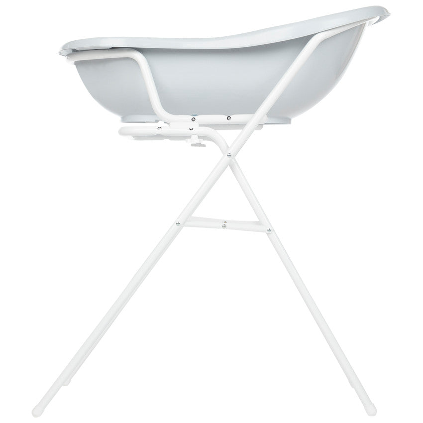 Metal support for white baby bath - Prémaman