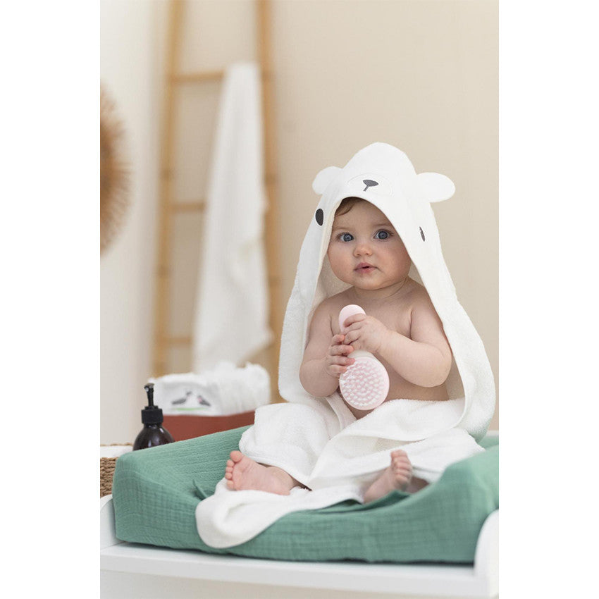Bear Bath Cape and Wash Mitt - Maternity