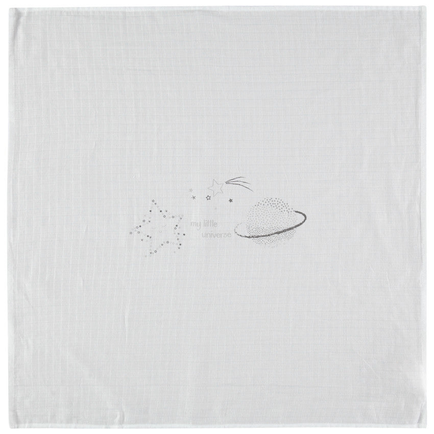 Set of 3 star-print cotton swaddles - Prémaman