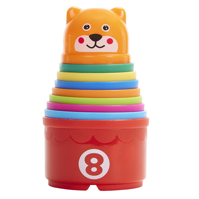 Set of 9 stacking cups - Expecting parents