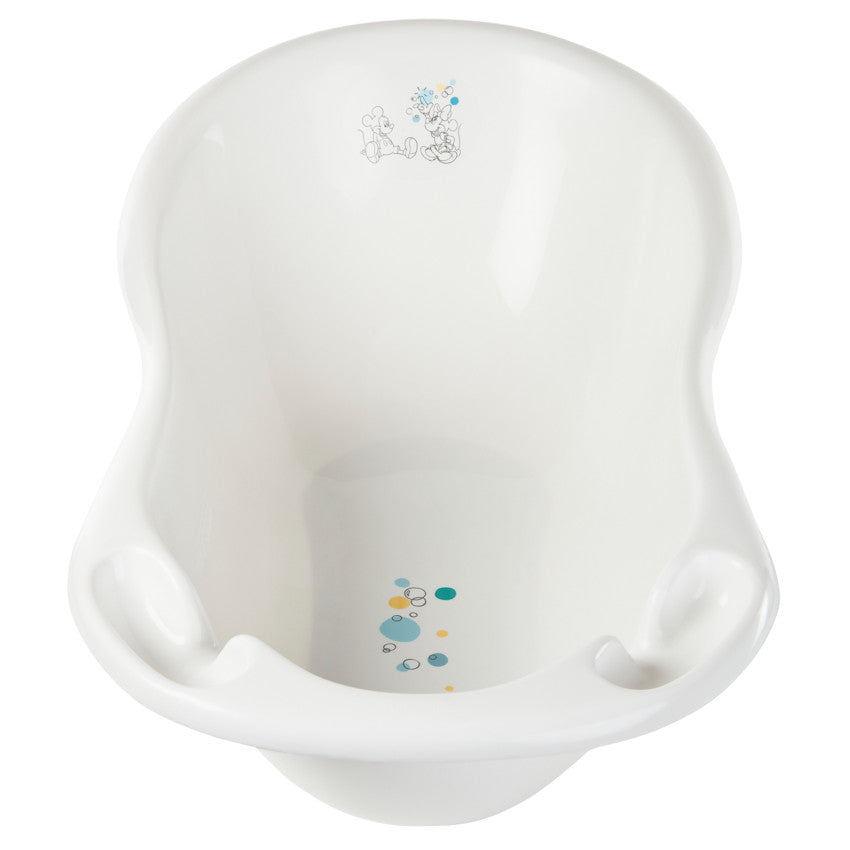 Baignoire avec bouchon Mickey &amp; Minnie Disney blanc - Prémaman
