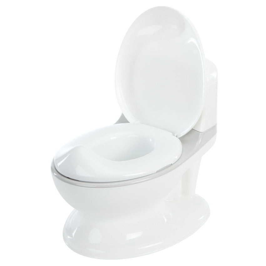 Pot d'apprentissage mini toilette sonore blanc - Prémaman