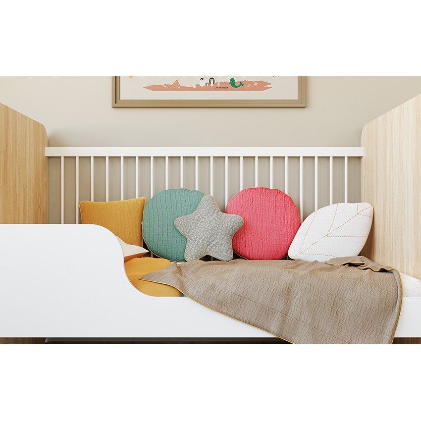 Coussin décoratif en tétra forme feuille modulable - Prémaman