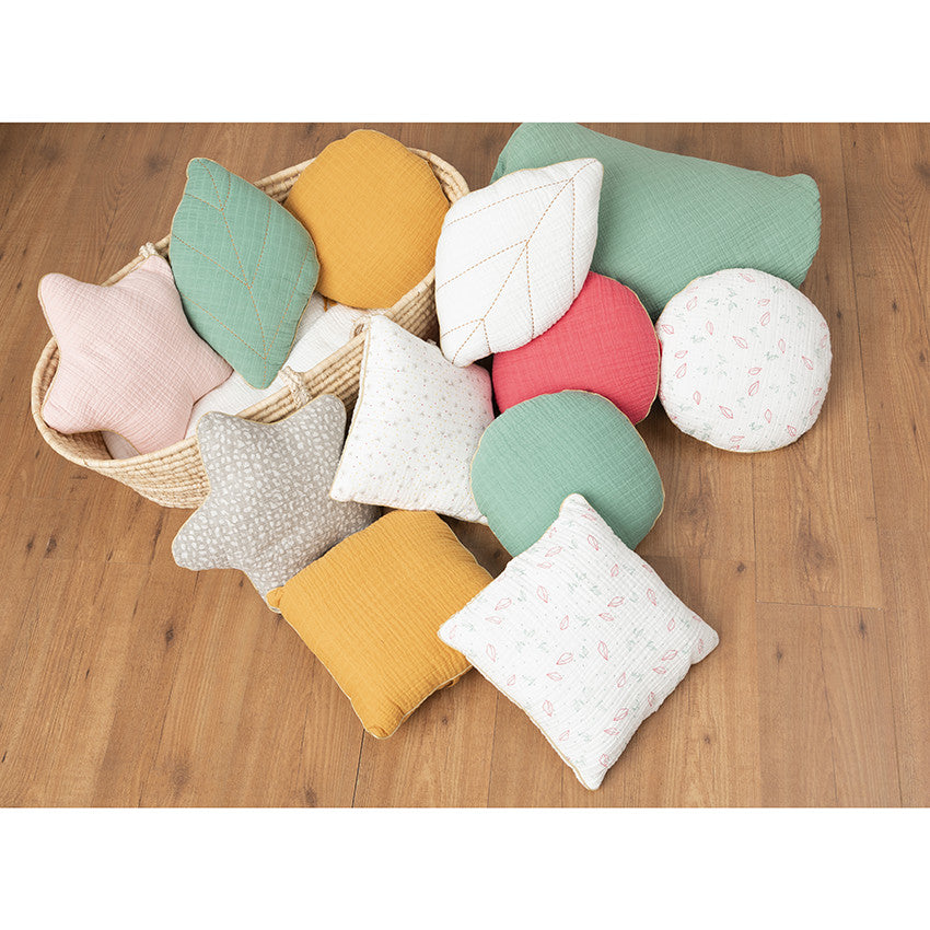 Coussin étoile décoratif ou modulable en tour de lit ou de parc à nouettes - Prémaman
