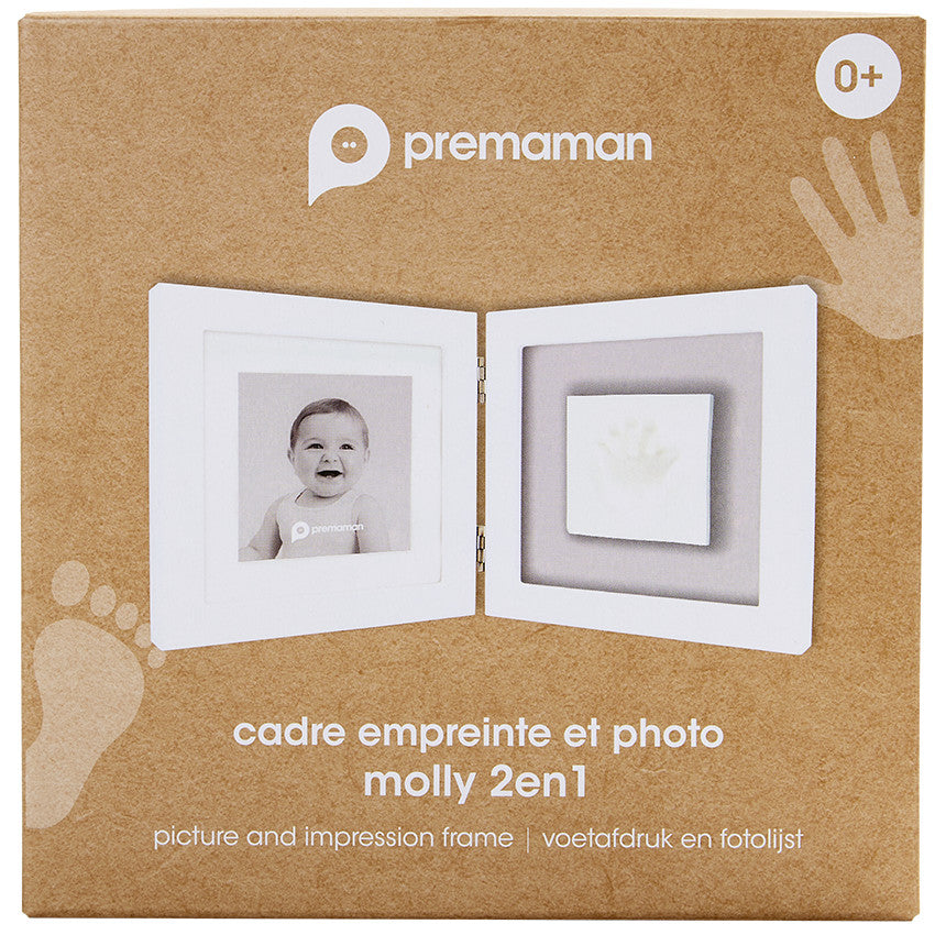 Cadre photo avec 1 empreinte - Prémaman - Prémaman