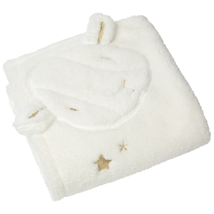 "Magic Winter" Sheep Head Sherpa Blanket - Premaman