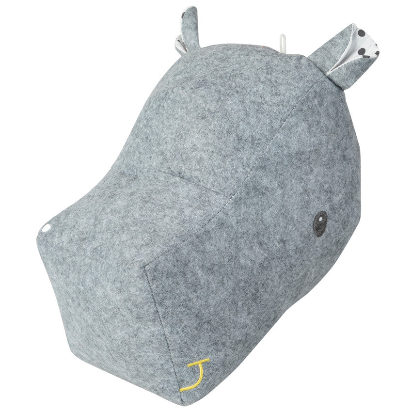 Novelty Hippopotamus Head Wall Mount - Maternity
