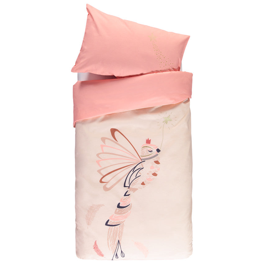 Magic Bird Duvet Cover and Pillowcase Bedding Set - Maternity