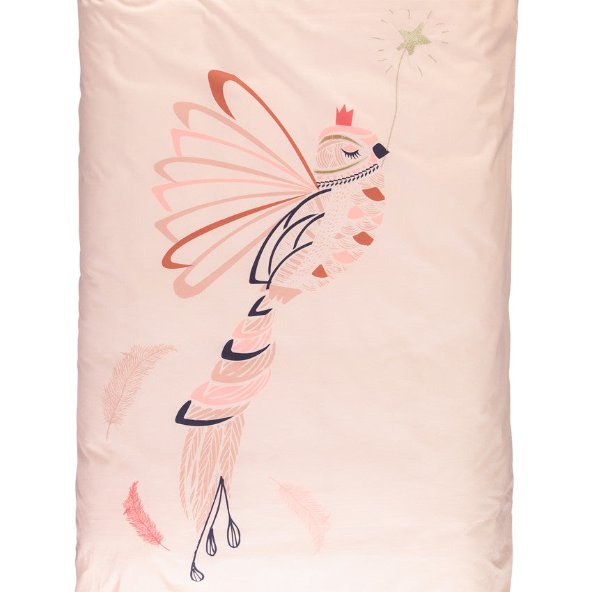 Magic Bird Duvet Cover and Pillowcase Bedding Set - Maternity