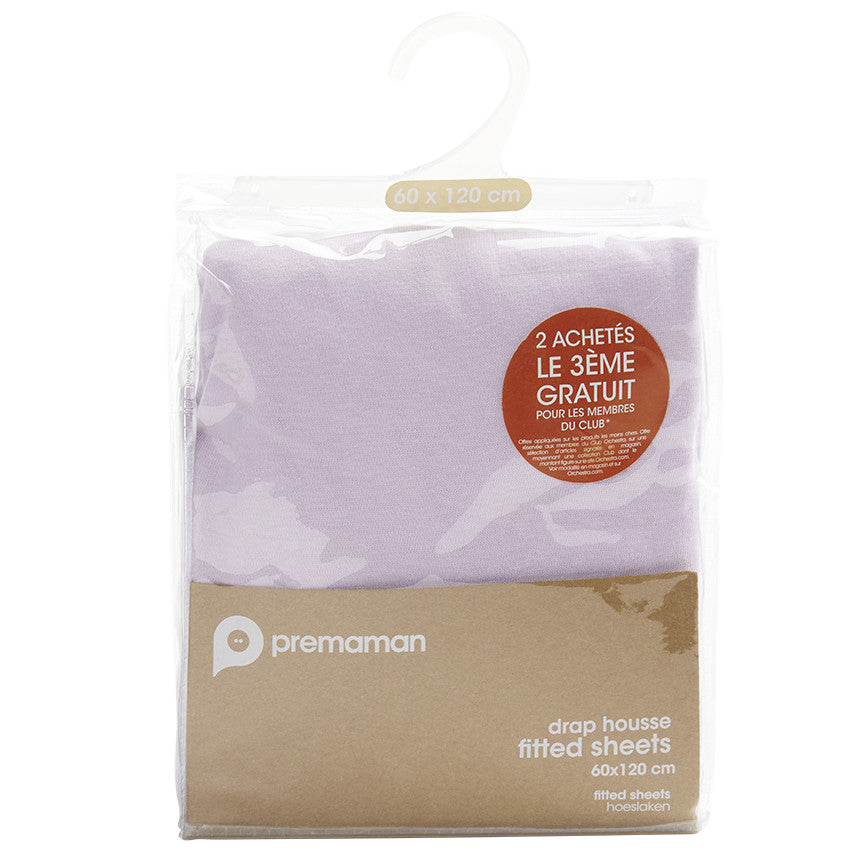 Jersey fitted sheet 60 x 120 cm - Maternity