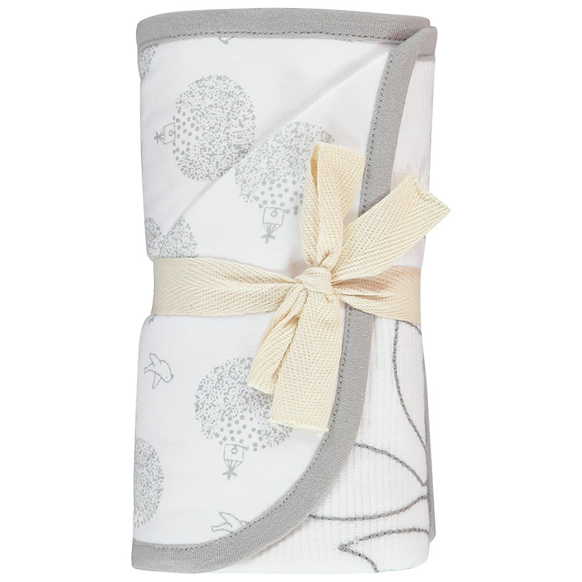 Jersey and ottoman blanket 80x80 cm - Maternity