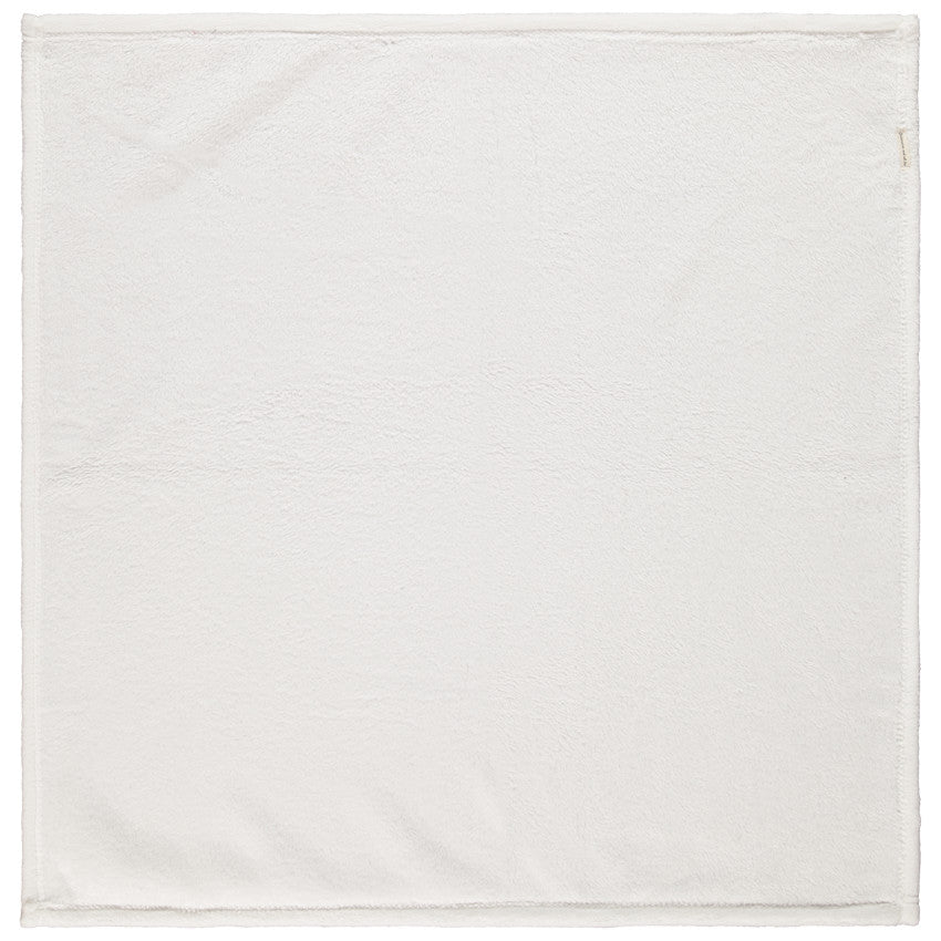 Couverture en sherpa unie 75 x 75 cm - Prémaman