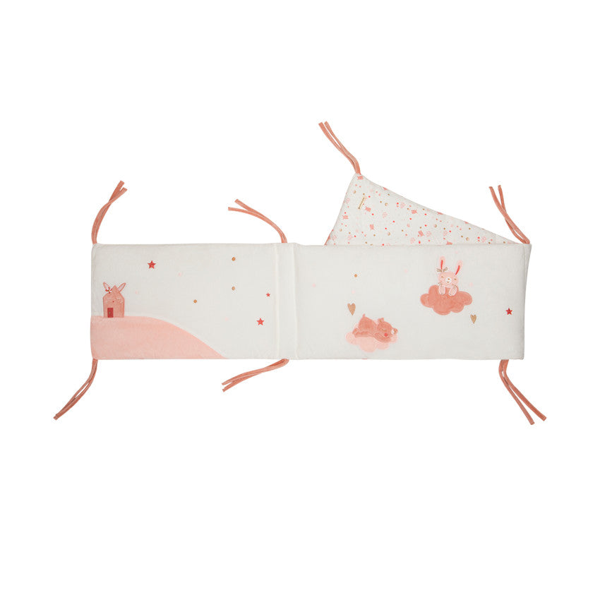 Tour de lit 3 pans Little princess - Prémaman