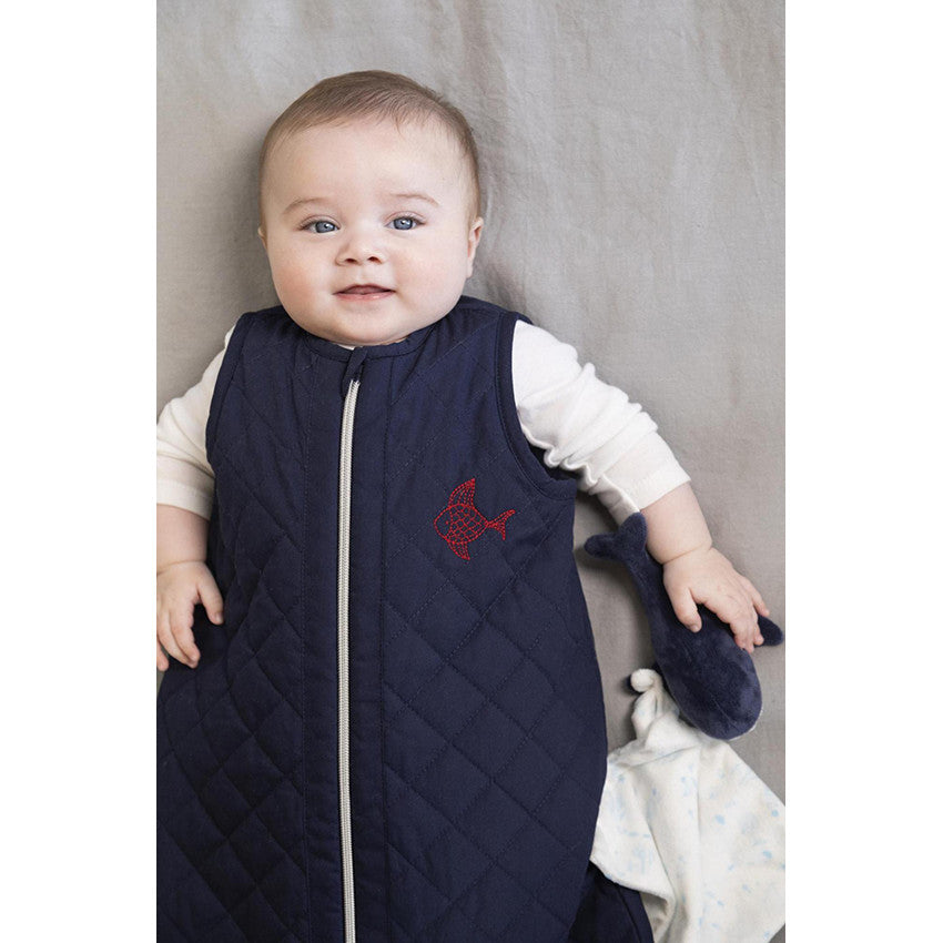 Quilted Sleeveless Cotton Sleep Bag TOG 2.5 - Prémaman