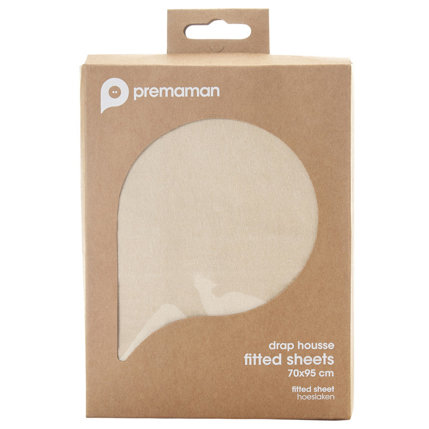 Jersey fitted sheet for playpen mattress 70 x 95 cm - Prémaman