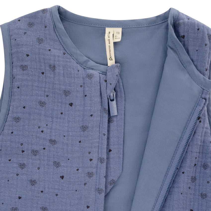 Sleeveless muslin sleeping bag TOG 2 T3 - Prémaman
