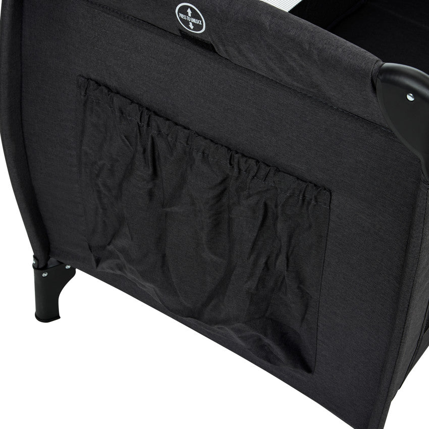Travel cot with accessories Top All In black - Premaman