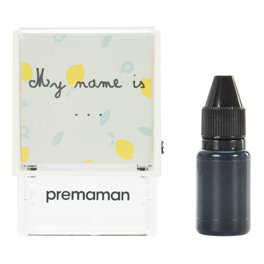 Tampon encreur textile personnalisable - Prémaman