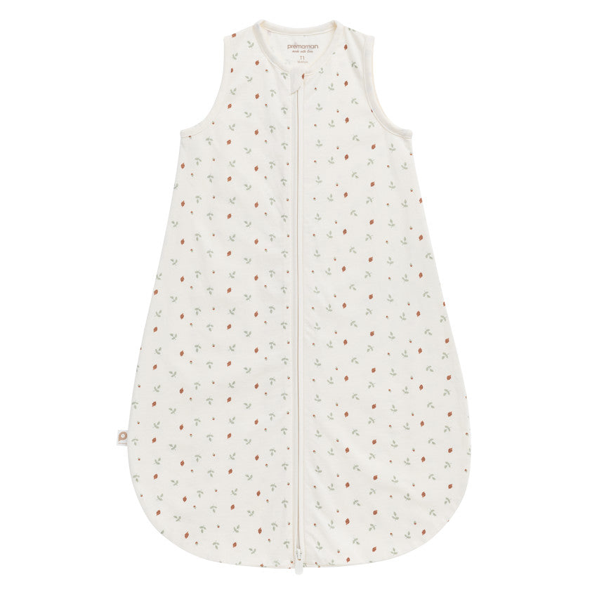 Sleeveless sleeping bag TOG 0.5 in "King of the Forest" printed jersey - Prémaman