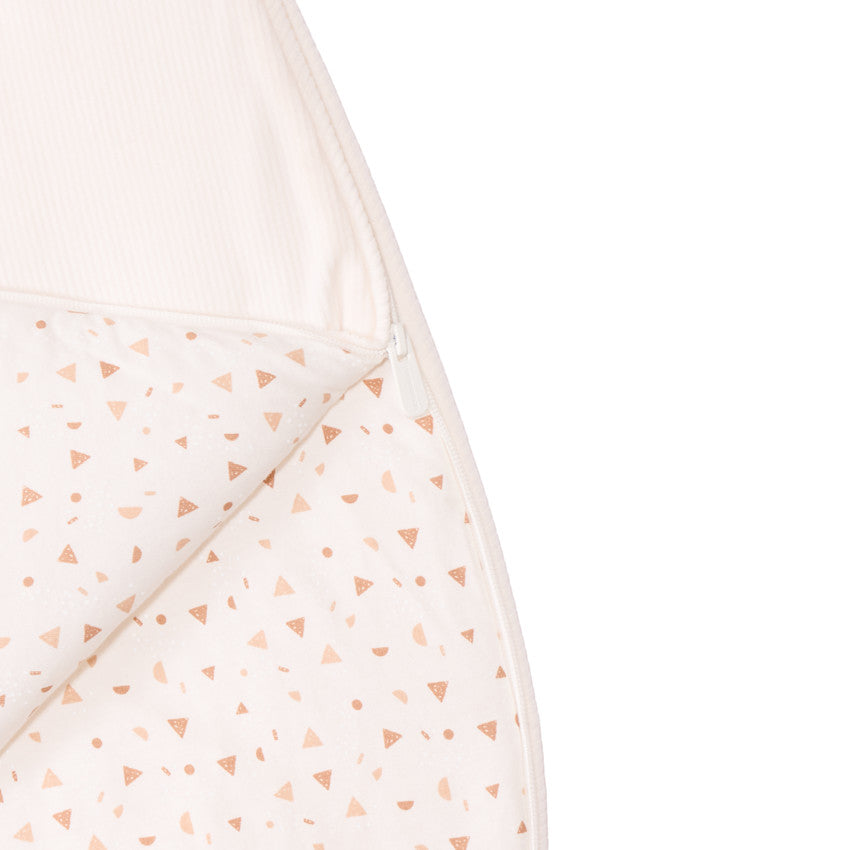 Sleeveless corduroy sleeping bag TOG 3.5 white - Prémaman