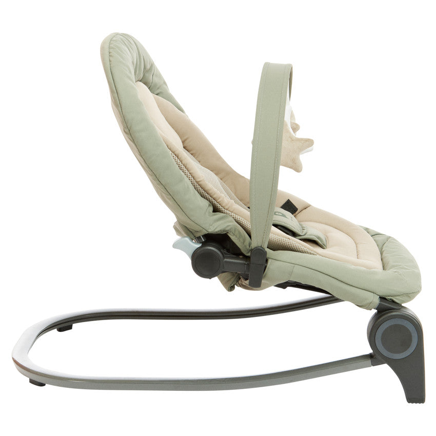 Transat Sluggy avec arche de jeux kaki - Prémaman