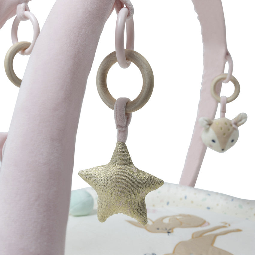 Tapis d'éveil en velours Little Deer - Prémaman