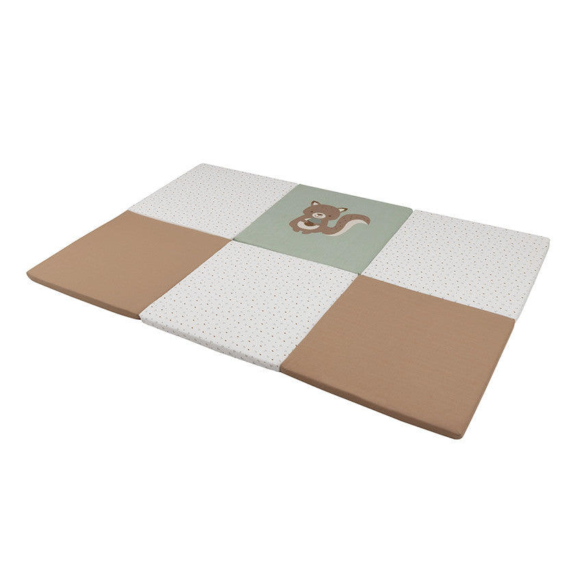 Tapis de motricité pliable 180 x 120 cm Roi des Forêt - Prémaman