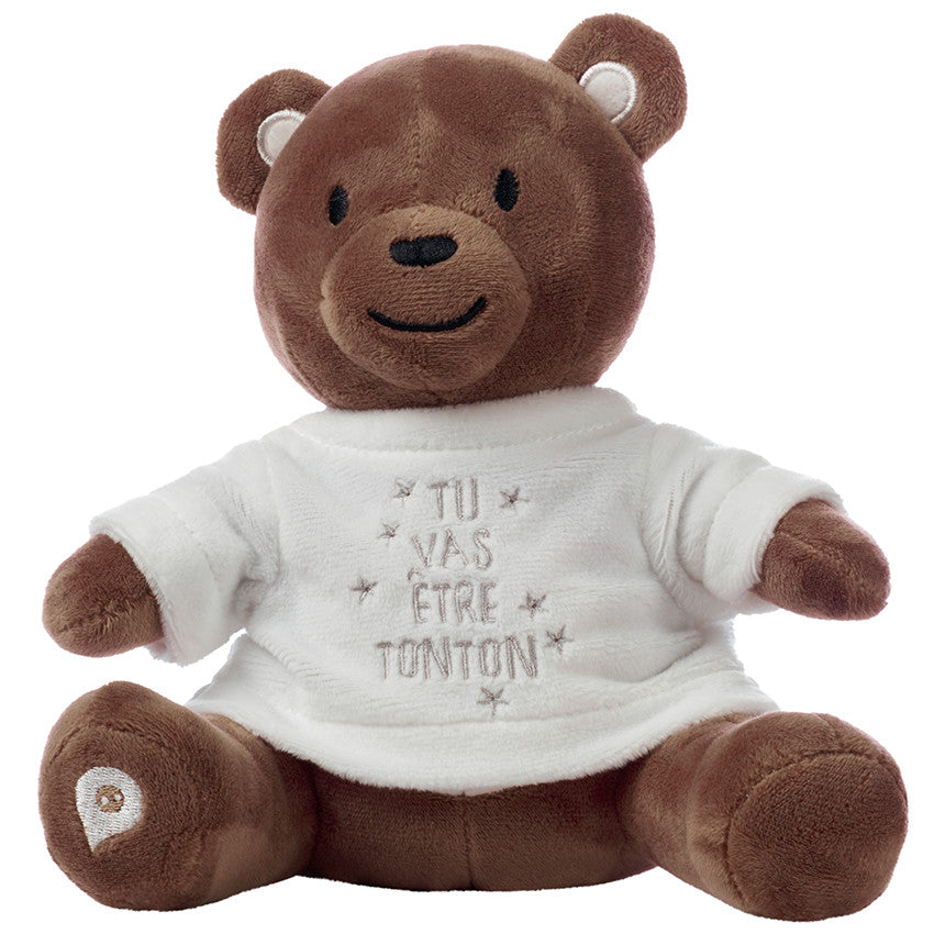 Outfit for a plush toy, birth announcement "you're going to be an uncle" - Prémaman