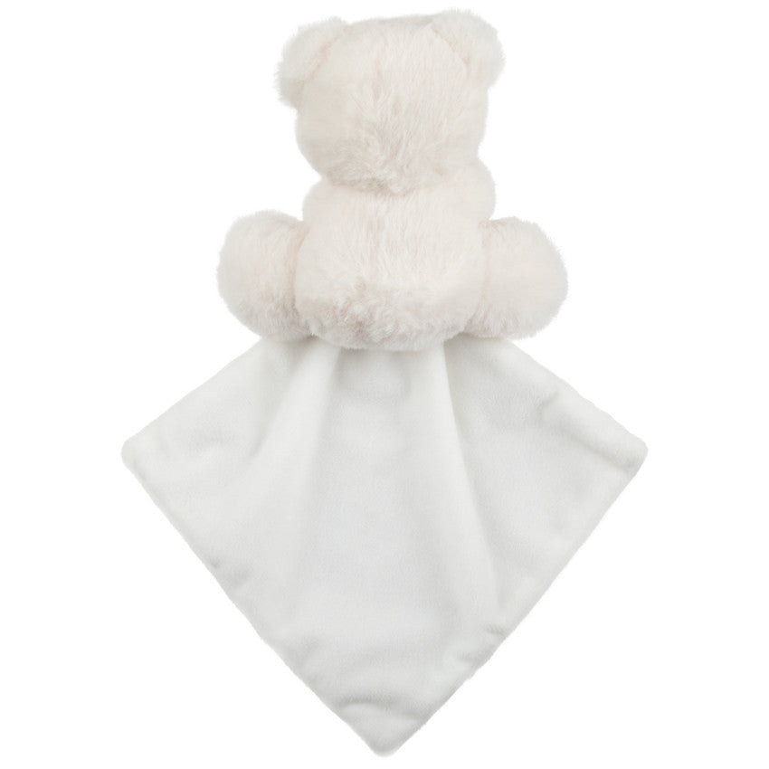 Teddy bear comforter with silver embroidered details - Prémaman