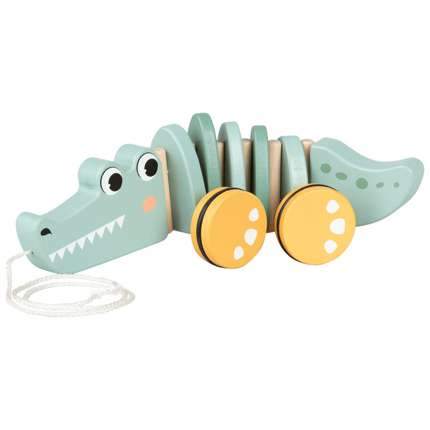 Pull-Along Crocodile - Multicolored - Premaman