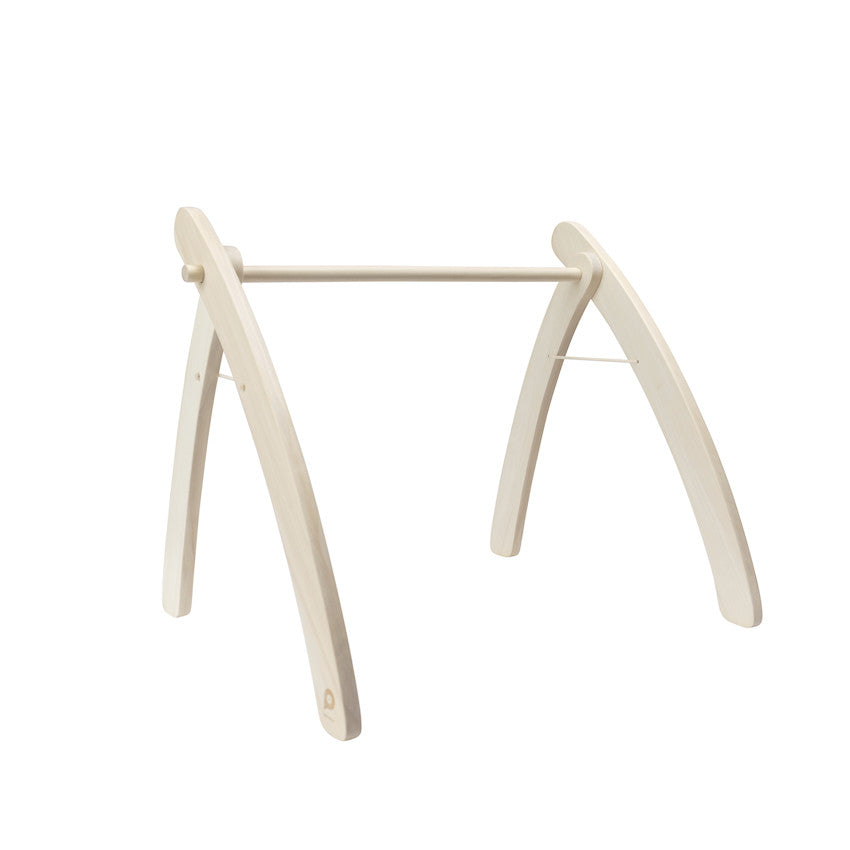 Arche d'éveil pliable en bois coloris naturel - Prémaman