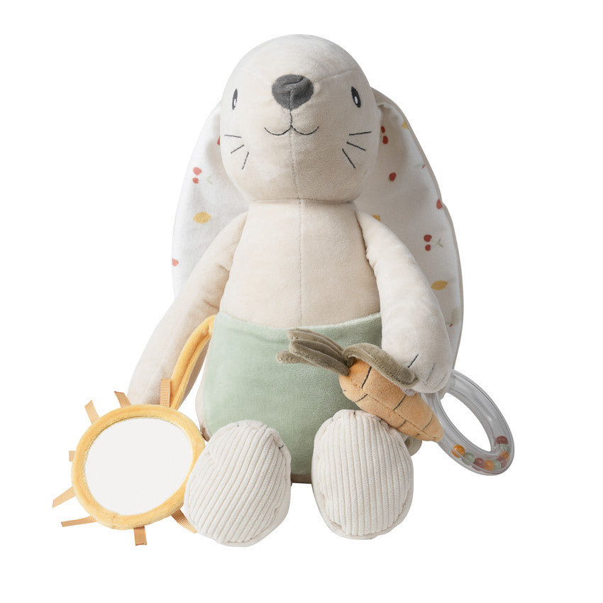Peluche d'activités lapin La Vie à la Ferme - Prémaman