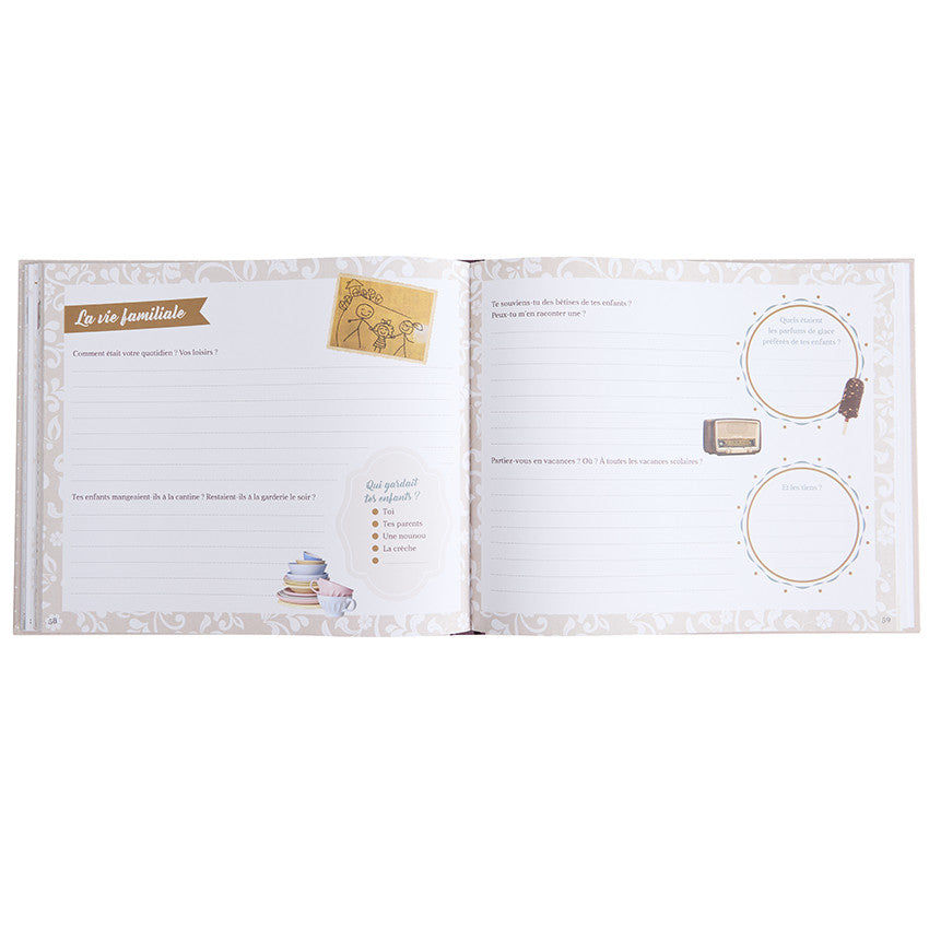 Photo album "Grandma, tell us your memories" - Prémaman